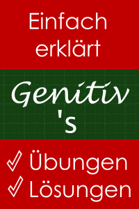 s-genitive / Genitiv 's - Regeln und Übungen